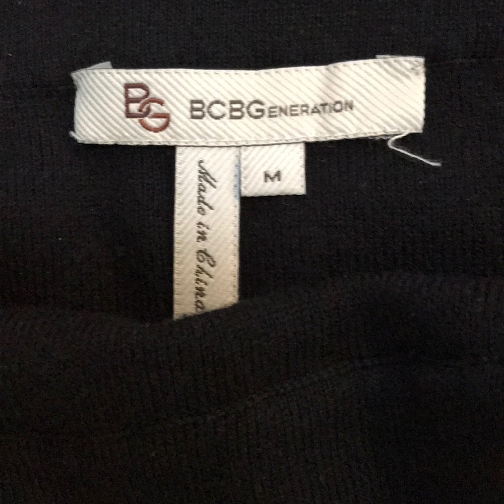 Bcbgeneration Black Medium Stringed Mini Skirt - image 4